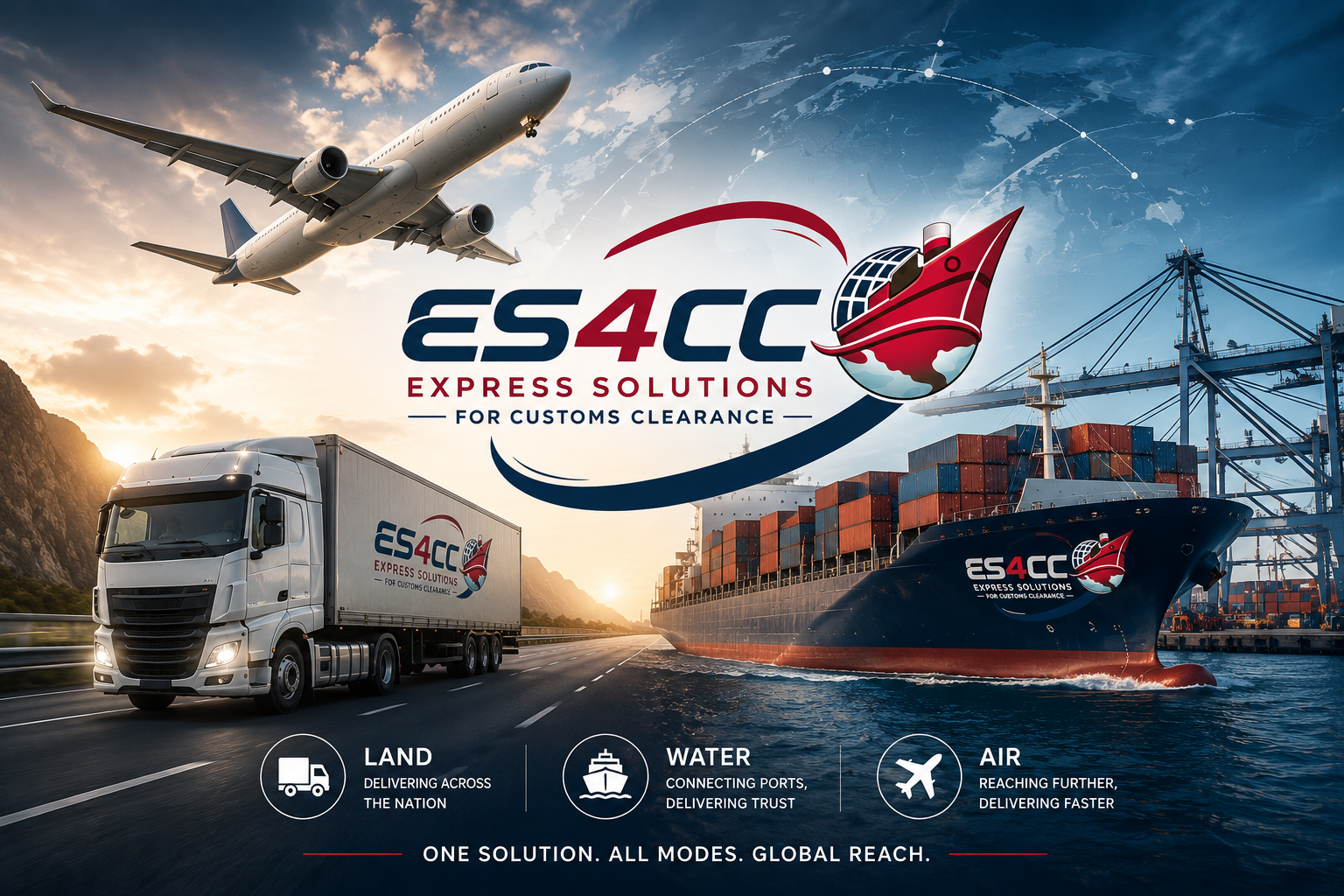 ES4CC air, sea and land operations